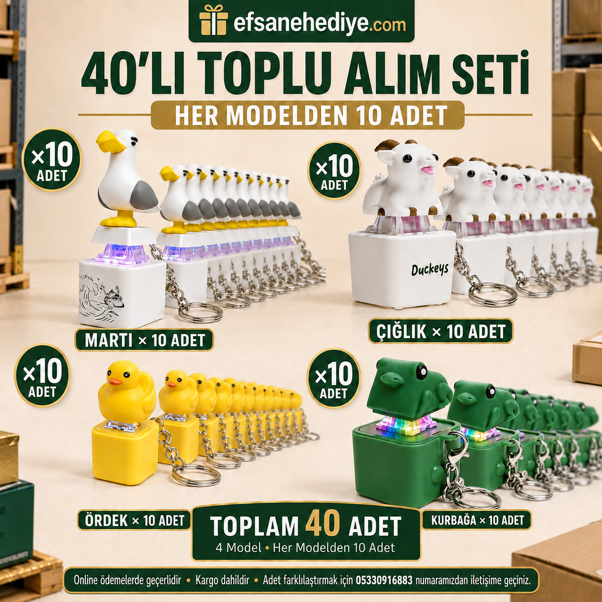 40'lı Toplu Alım Seti