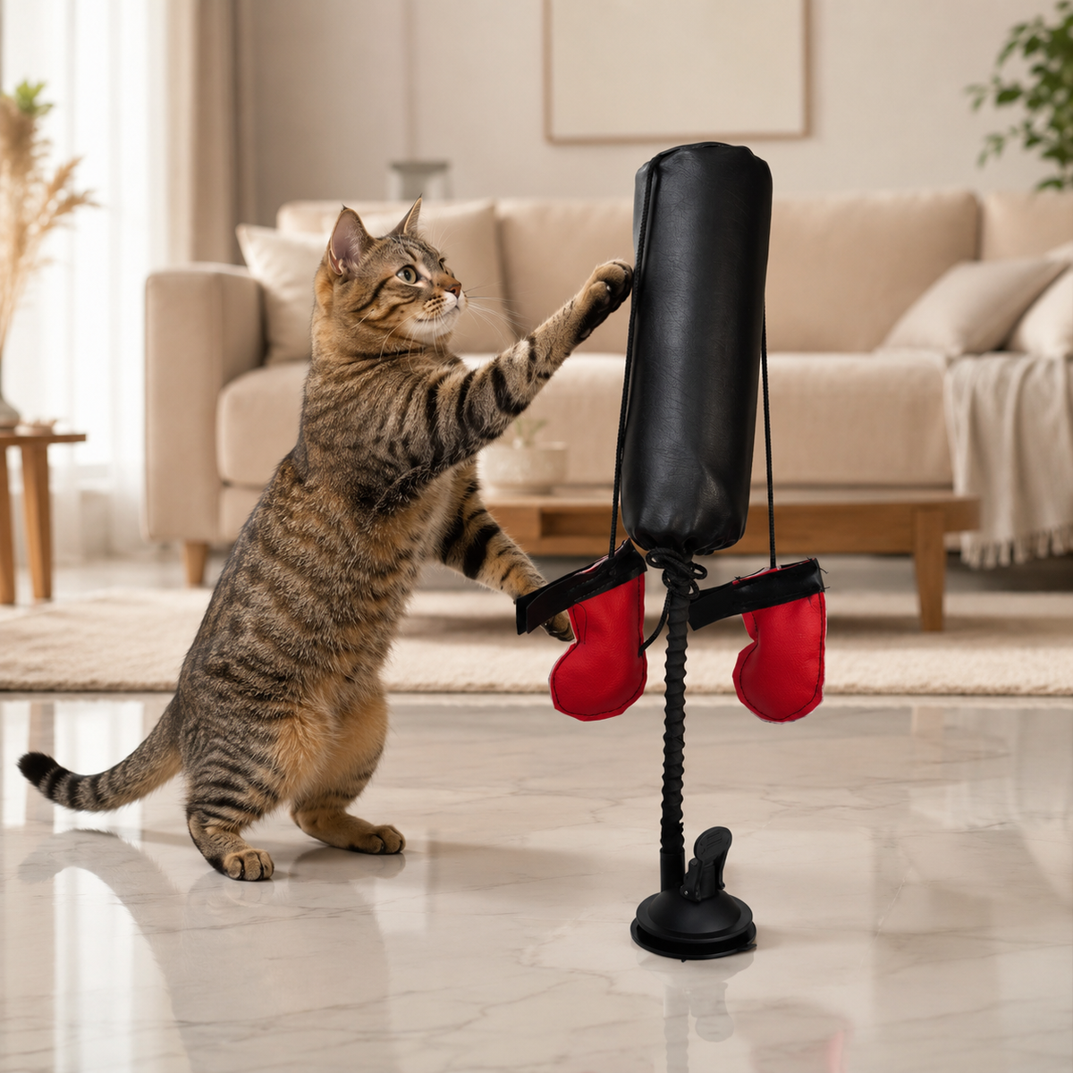 Kedi Boks Torbası - Vantuzlu