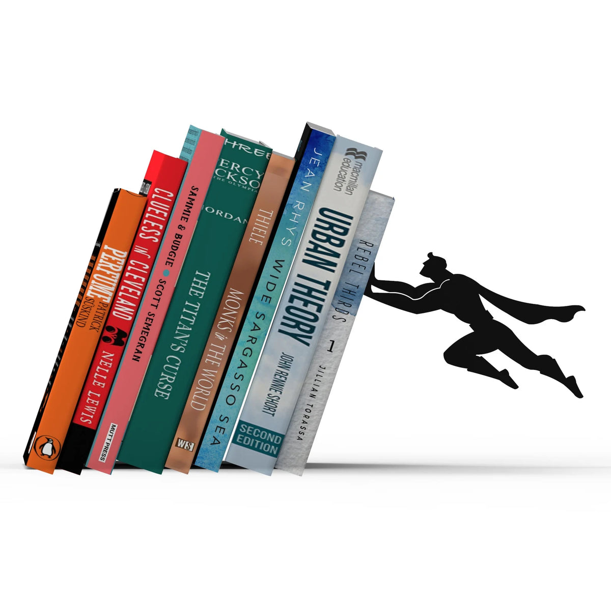 Uçan Kahraman Mıknatıslı Kitap Tutucu Dekor