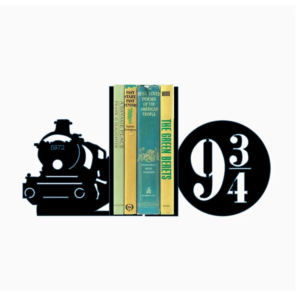 Sihirli Peron ve Buharlı Tren Kitap Tutucu